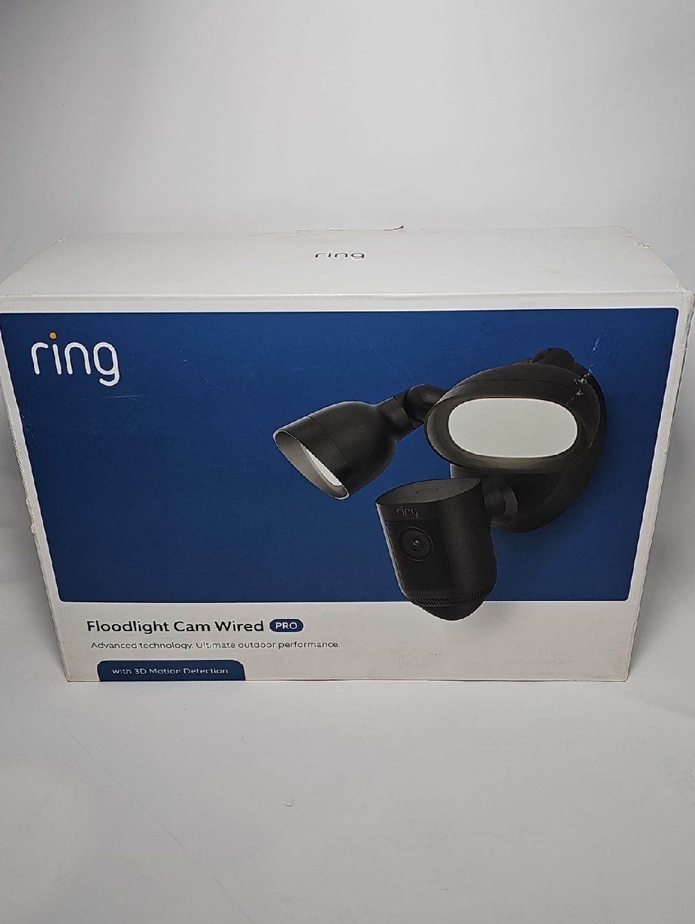 Ring Floodlight Cam Wired Pro in Black